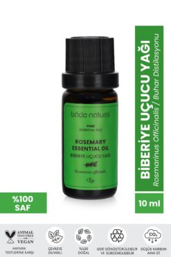 Bade Natural Biberiye Uçucu Yağı %100 Saf 10 ml