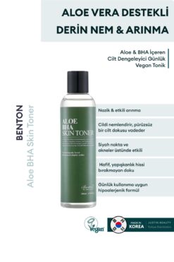 Benton Aloe Bha Skin Toner - Yüz Toniği 200ml