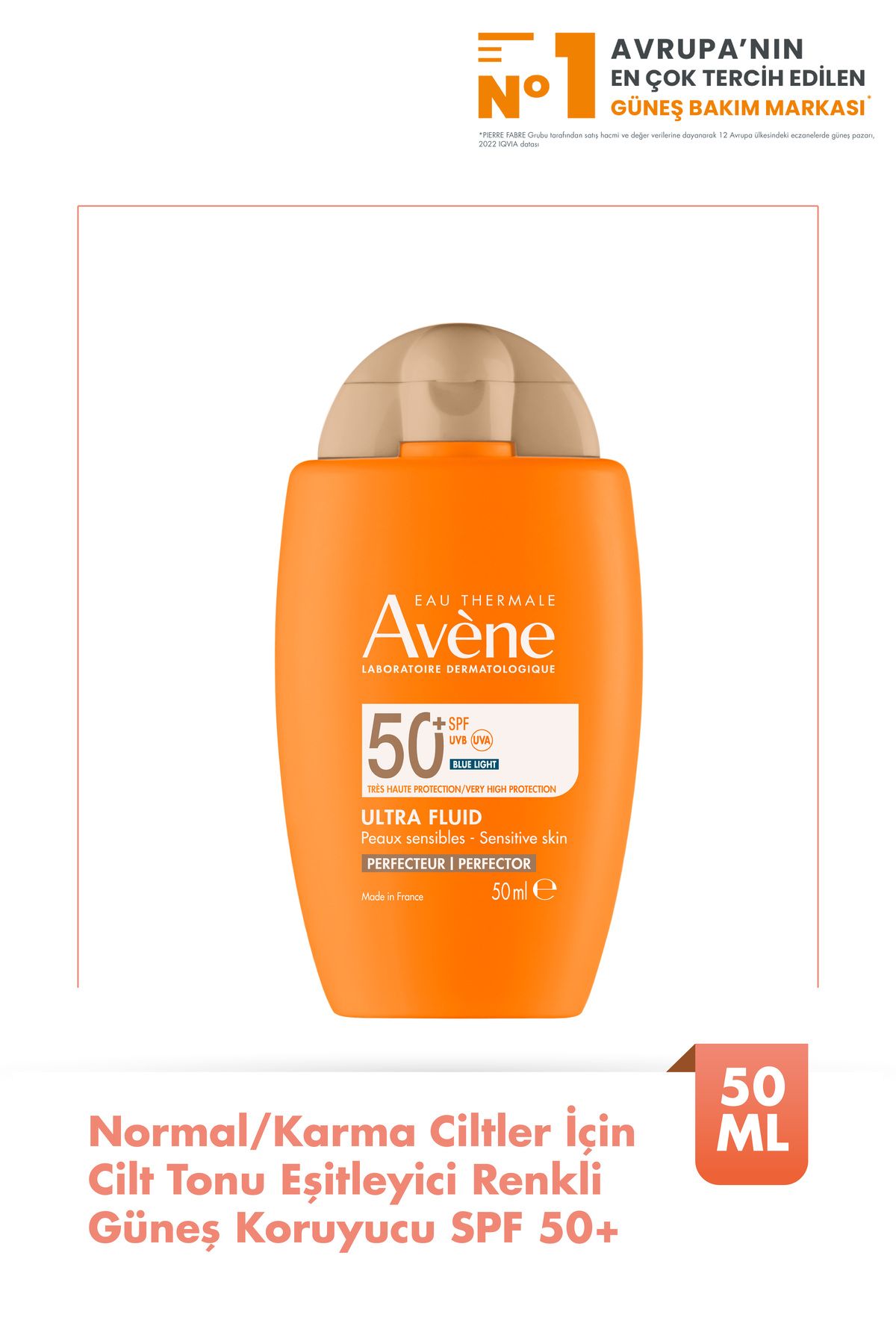 Avene Ultra Fluid Perfector Spf50 Güneş Kremi 50ml