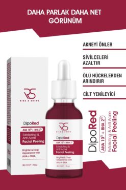 Rise & Shine Exfoliating Facial Red Peeling Serum - 30 Ml
