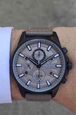 Daniel Klein Exclusive Vizon Renk Aktif Göstergeli Erkek Kol Saati