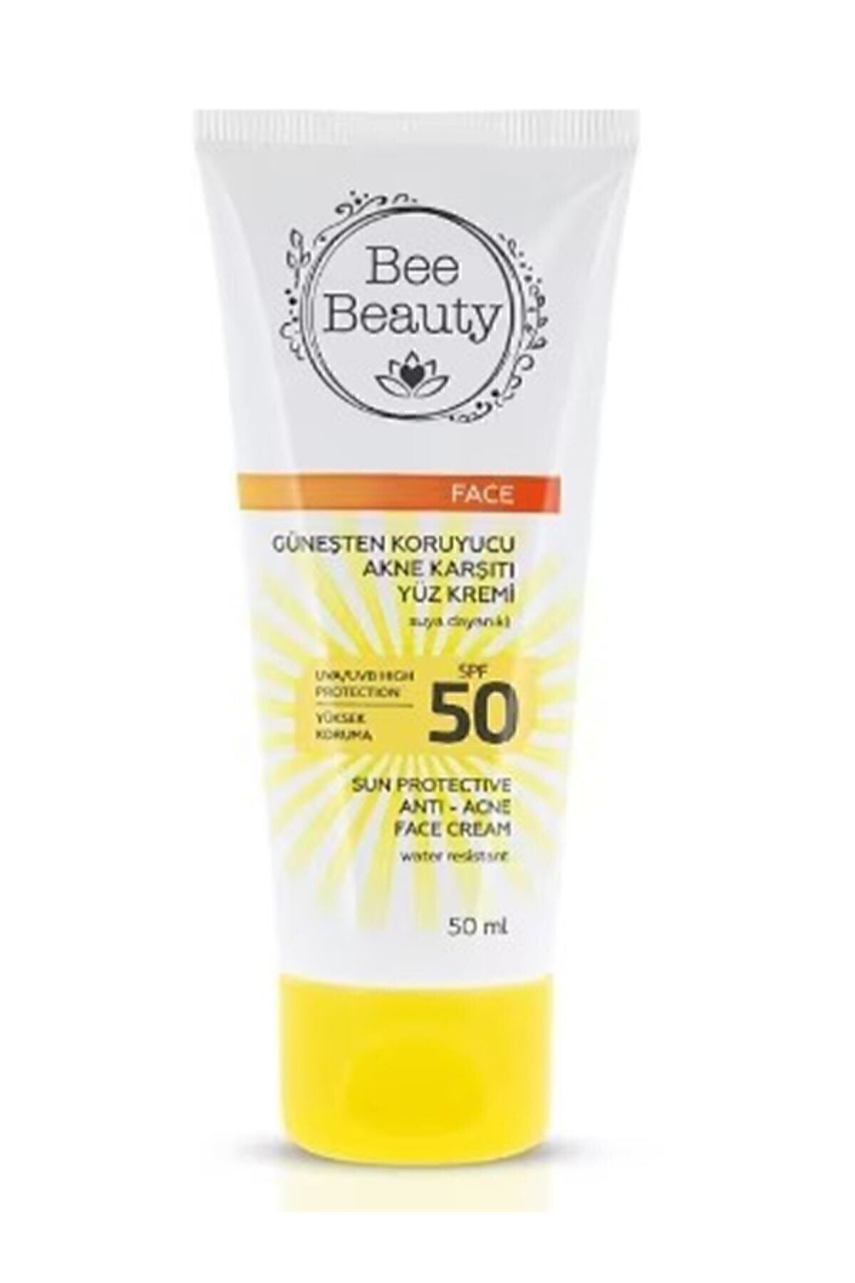 Bee Beauty Güneşten Koruyucu Akne Karşıtı Yüz Kremi 50 Ml