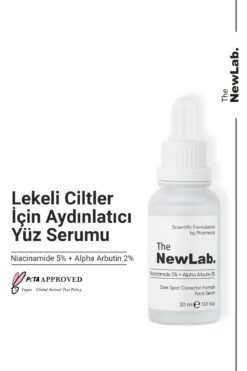 The NewLab Leke Karşıtı Arbutin Cilt Bakım Serumu 30ml ( Niacinamde %5 Alpha Arbutin %2)
