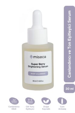 miseca Super Berry Canlandırıcı Ve Ton Eşitleyici Serum 30 ml | Arbutin C Vitamini