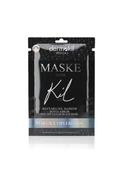 Dermokil Special Soyulabilir Havyarlı Siyah Kil Maskesi 15 Ml (tüm Cilt Tipleri Için)