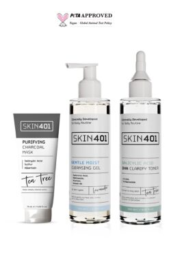 Skin401 Nemlendirici Siyah Nokta ve Gözenek Görünümü Azaltmaya Yardımcı Bakim Rutini