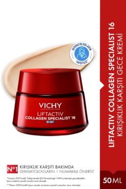Vichy Liftactiv Collagen Specialist 16 Gece Kremi 50ml