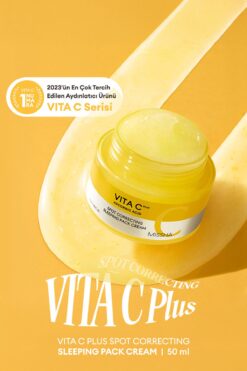 Missha Leke Karşıtı C Vitamini İçerikli Uyku Maskesi Vita C Plus Spot Correcting Sleeping Pack Cream