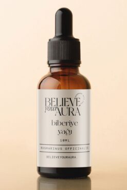 Believe Your Aura Biberiye Yağı - %100 Saf Ve Doğal Cilt Ve Saç Bakım Yağı - Rosemary Oil - 10 ml