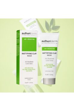 Authoriderm Yağlı ve Karma Ciltler İçin Kil Maskesi 75 ml