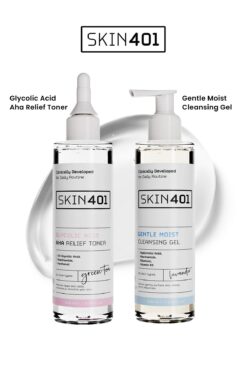 Skin401 Hassas Ciltlere Özel Aydınlatıcı Arındırıcı Yüz Temizleme Seti