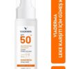 Viaderma SPF 50 Leke Karşıtı Yüz ve Vücut Koruma Güneş Kremi 100 ml - Tüm Ciltler Suya Dayanıklı