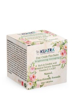 KUATRA Çinko Oksit Plus Balm (leke karşıtı, canlandırıcı nemlendirici günlük bakım-doğal içerik)