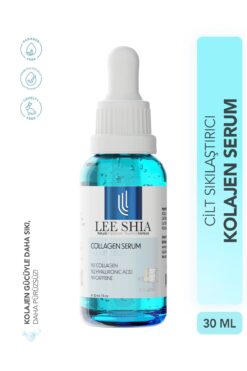 Lee Shia Cilt Sıkılaştırıcı Kolajen Serum 30 ml (COLLAGEN %5 HYALURONİC ACİD %2 CAFFEİNE %1)