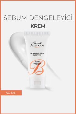 BEAUTE ATTENDUE Akne Eğilimli Ciltler Için Sebum Dengeleyici, Matlaştırıcı Krem
