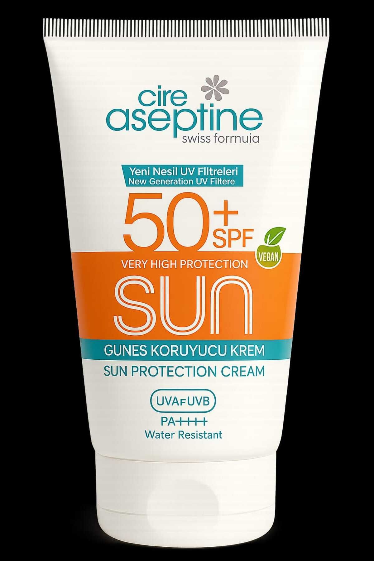 CIRE ASEPTINE Sun Güneş Koruyucu 50 Spf Çok Yüksek Koruma