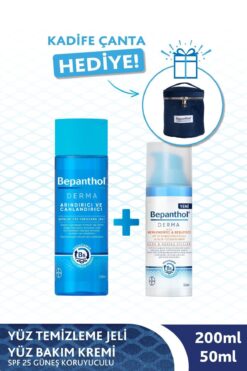 Bepanthol Temizleme Jeli Yüz Bakım Kremi 50ml Kadife Çan