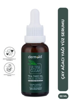 Dermokil Ultra Clean Yoğun Nemlendirme Karşıtı Bakım Çay Ağacı Yağı Yüz Serumu 30ml