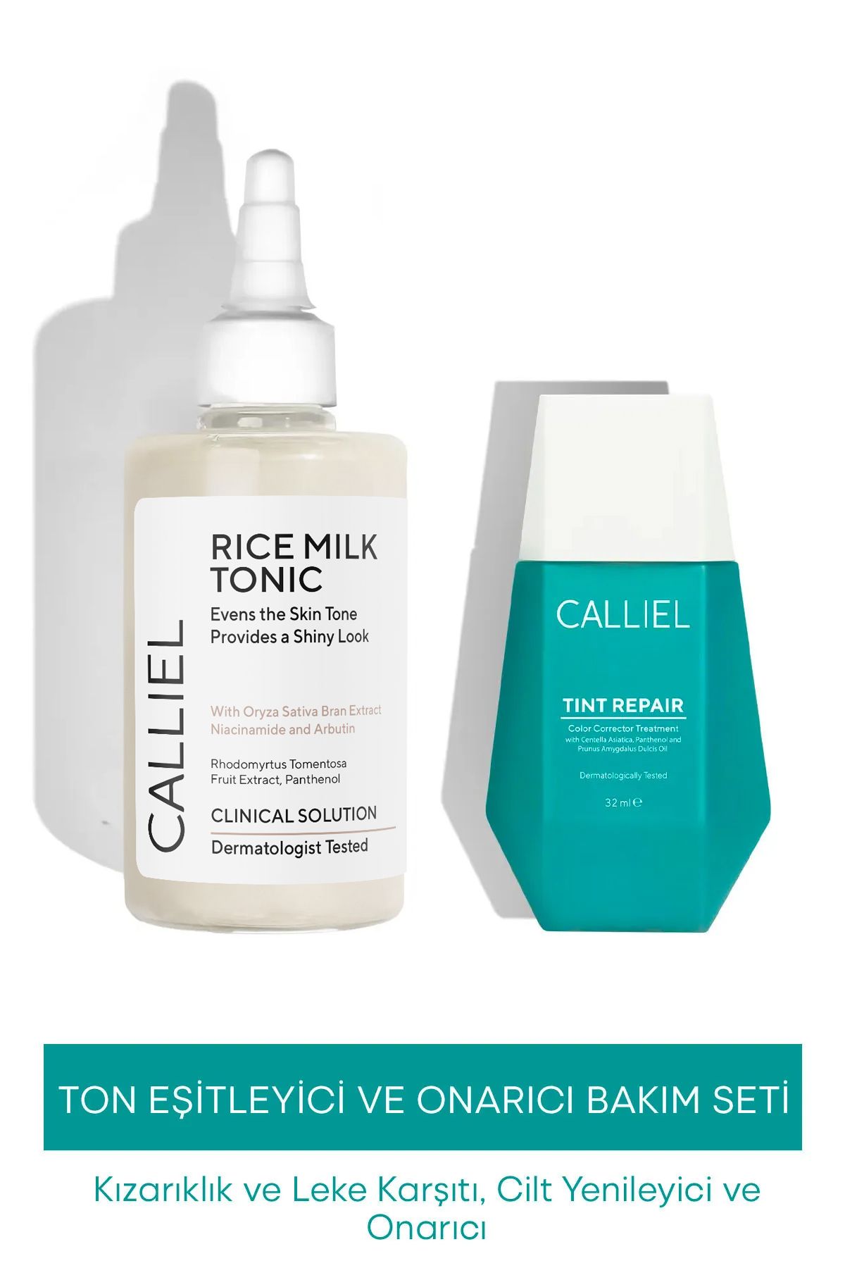 CALLİEL Leke Karşıtı Cilt Tonu Eşitleyici ve Onarıcı Bakım Seti