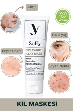 So Fly Volkanik Arındırıcı Kil Maskesi 75ml