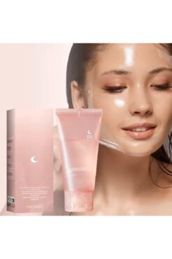 PURE ZONE Soyulabilen Kolajen Yüz Maskesi 75ml Soyulabilir Gece Maskesi Nemlendirme Cam Cilt Parlaklık