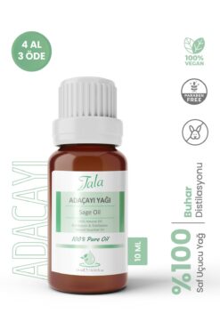 Tala Adaçayı (Acı Elma) Yağı %100 Saf ve Doğal 10 Ml