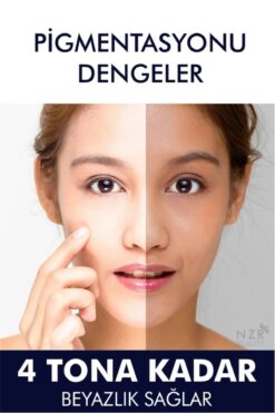 NZR BEAUTY CİLT BEYAZLATICI AYDINLATICI LEKE KARŞITI BAKIM KREMİ 100 ML