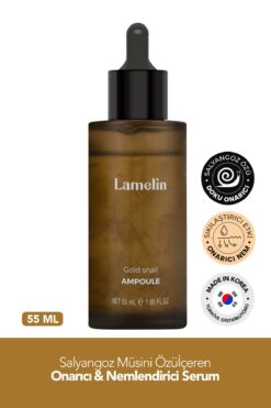 Lamelin Salyangoz Müsini ve Altın İçeren Onarıcı Yenileyici Serum Lamelin Gold Snail Ampoule