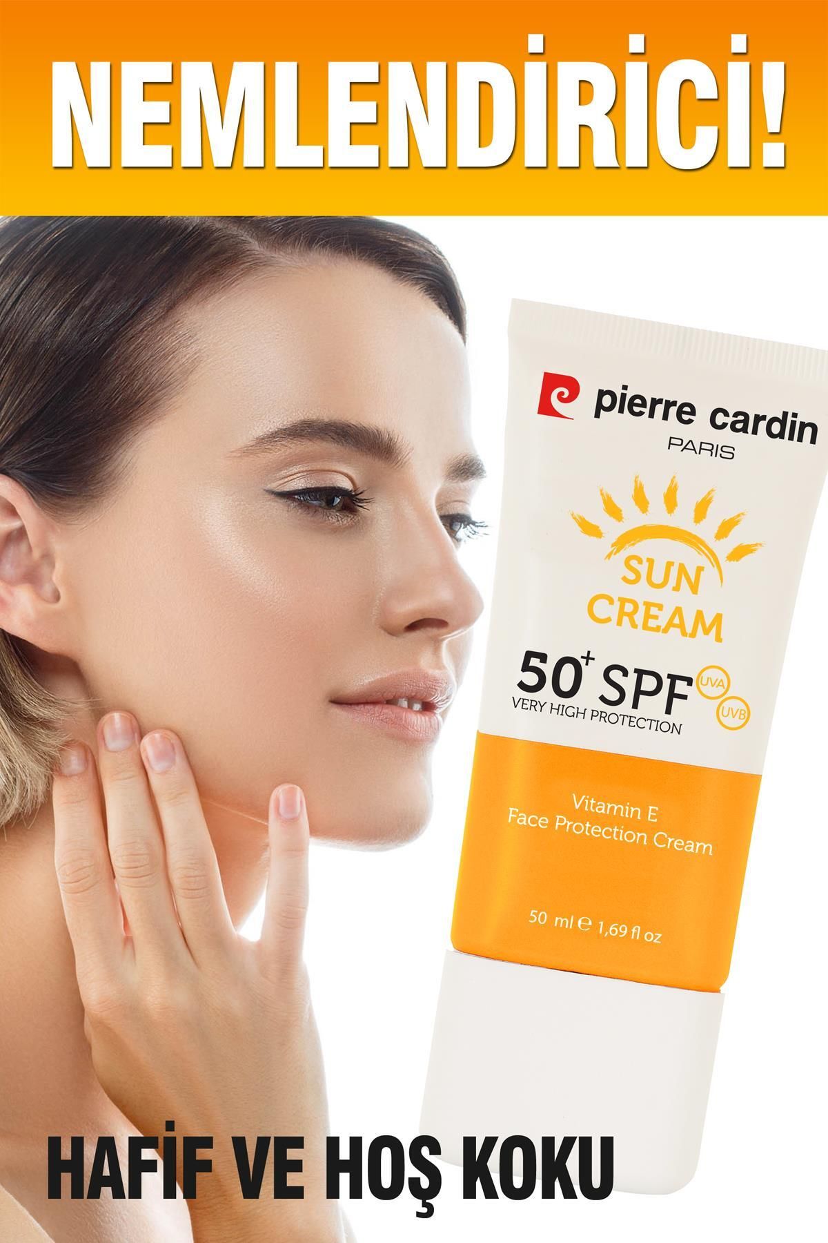 Pierre Cardin Yüksek Uv Korumalı Koyu Leke Önleyici Spf 50 Güneş Kremi Yüz Ve Tüm Vücut 50 ml - Görsel 2