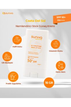 Suniva Costa Del Sol Nemlendirici Stick Güneş Kremi