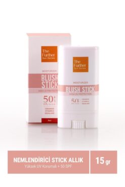 The Further Stick Allık Güneş Kremi Spf50 | Renkli Nemlendirici | Ceramide , Vitamin E & Squalane
