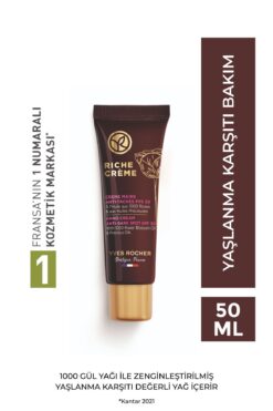 Yves Rocher 30 SPF El Kremi - Besleyici Yaşlanma Karşıtı Değerli Yağ Bakımı / Riche Crème