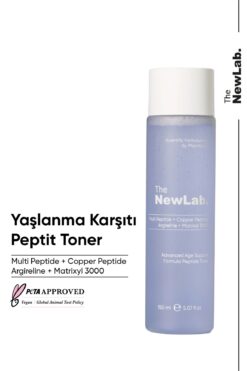 The NewLab Yaşlanma Karşıtı Peptit Toner 150 ml (MULTİPEPTİDE, COPPERPEPTİDE, ARGİRELİNE, MATRİXYL 3000)
