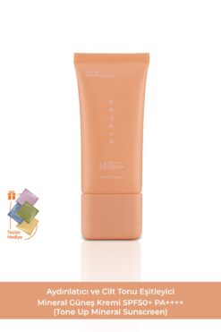 Sopure Aydınlatıcı Ve Cilt Tonu Eşitleyici Mineral Güneş Kremi (TONE UP MİNERAL SUNSCREEN)