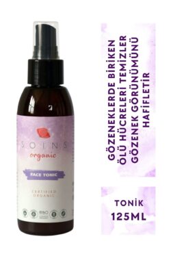 Soins Organic Soins (ORGANİK SERTİFİKALI) Gözenek Sıkılaştırıcı,nemlendirici, Besleyici Bitkisel Yüz Toniği 125ml