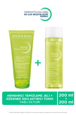 Bioderma Sebium Lotion Gözenek Sıkılaştırıcı Tonik & Sivilce Karşıtı Yüz Vücut Temizleme Jeli 200ml