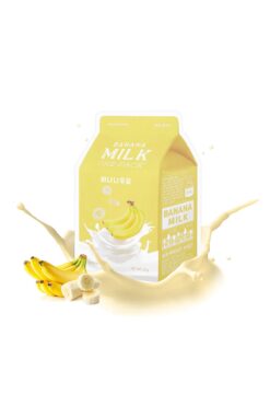 Missha Besleyici Bakım Sağlayan Yaprak Maske (MUZ-SÜT) A'pıeu Banana Milk One-pack