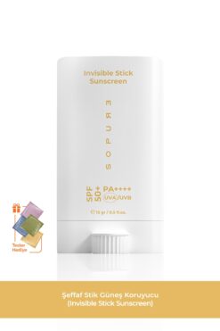 Sopure Invısıble Stick Sunscreen-Şeffaf Stick Güneş Koruyucu