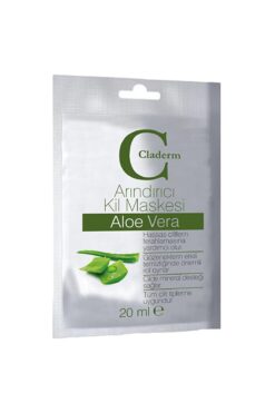 Claderm Clay Mask Arındırıcı Kil Maskesi Aloe Vera 20 ml 1 Adet
