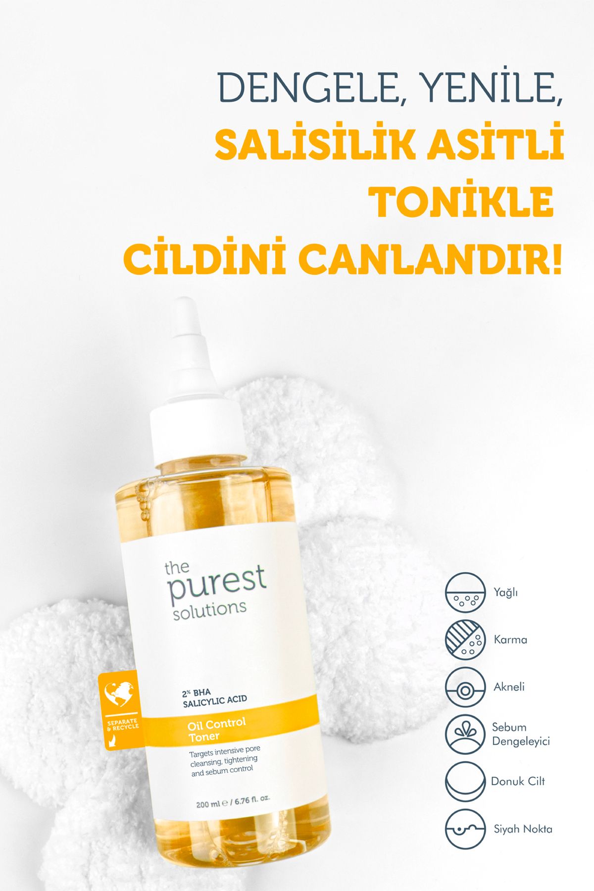 The Purest Solutions Yağlı Ciltler İçin Cilt Bakım Seti - Görsel 2