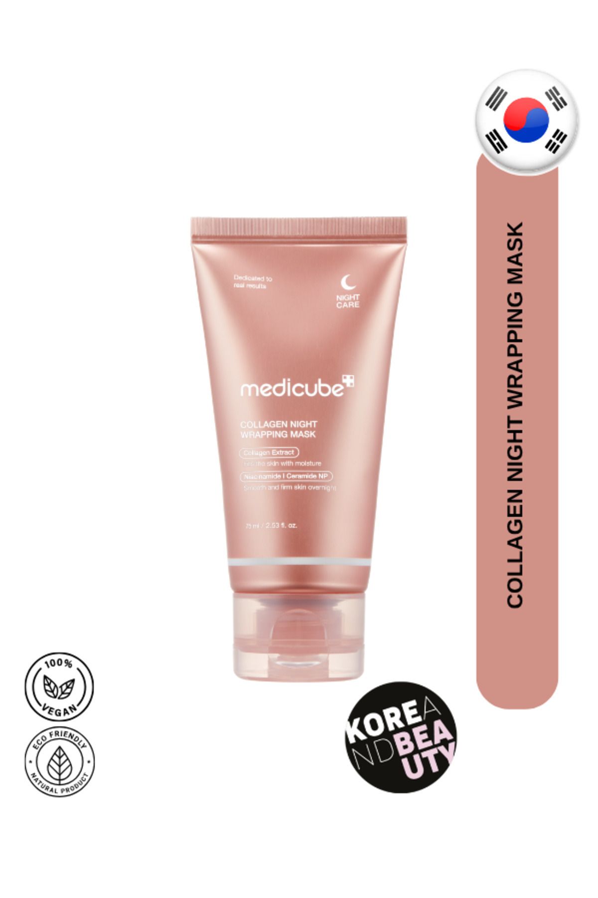 Medicube Collagen Night Wrapping Mask 75ml | Kolajen İçerikli Gece Bakım Maskesi