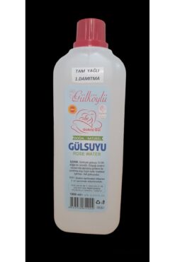 GÜLKÖYLÜ Yağı Alınmadık Isparta Gül Suyu (1 LİTRE TAM YAĞLI) 2025 Mahsulü