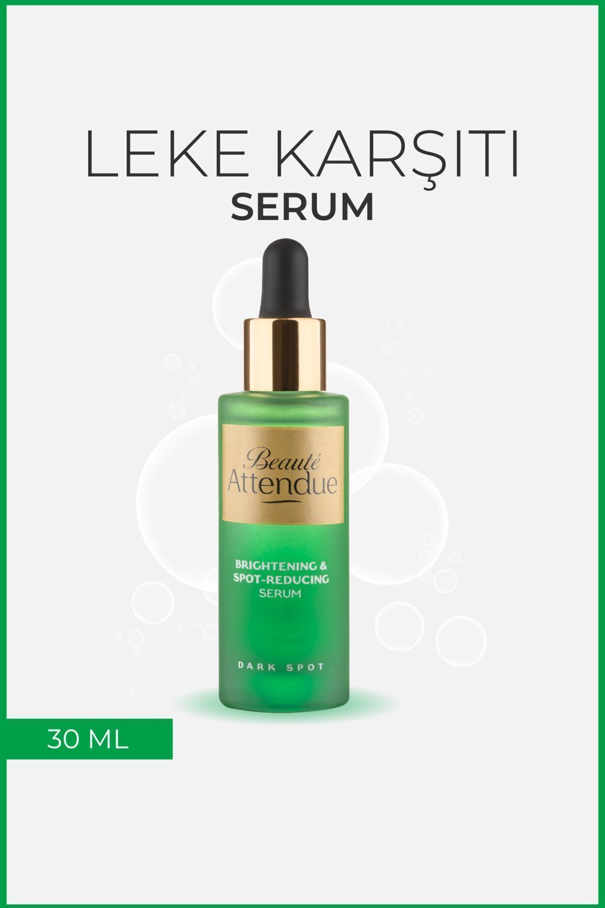 BEAUTE ATTENDUE Leke Karşıtı, Aydınlatıcı, Arbutin Ve C Vitaminli Cilt Bakım Serumu