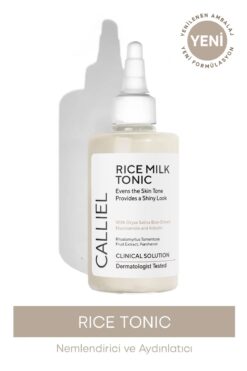 CALLİEL Aydınlatıcı Leke Karşıtı Cilt Tonu Eşitleyici ve Parlatıcı Rice Tonik 200 Ml
