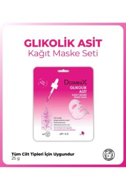 Derminix Glikolik Asit Kağıt Maske