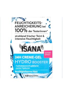 ISANA Hydro Booster Nemlendirici Jel Krem, Yoğun Bakım Etkili 50 ml