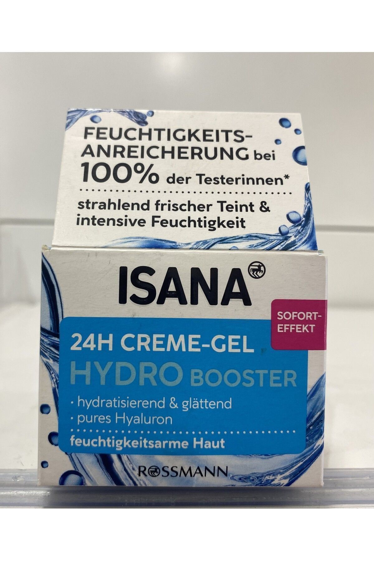 ISANA Hydro Booster Nemlendirici Jel Krem, Yoğun Bakım Etkili 50 ml - Görsel 2