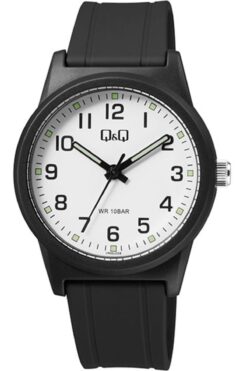 Q&Q Su Geçirmez Fosforlu Erkek Kol Saati