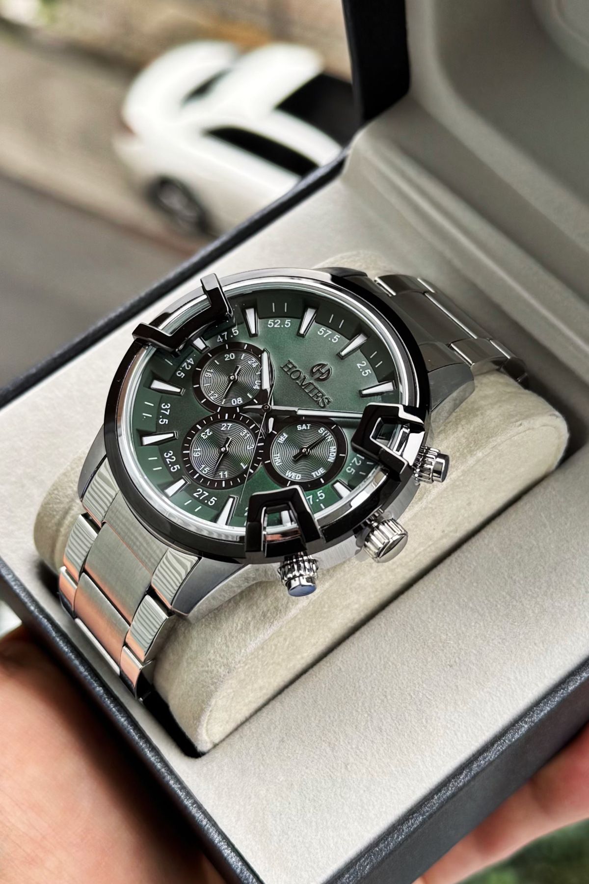 Homies ERKEK KOL SAATİ ORJİNAL 2 YIL GARANTİLİ HEDİYELİK KUTUSU VE BİLEKLİK HEDİYELİ.HMSJY7376 - Görsel 7