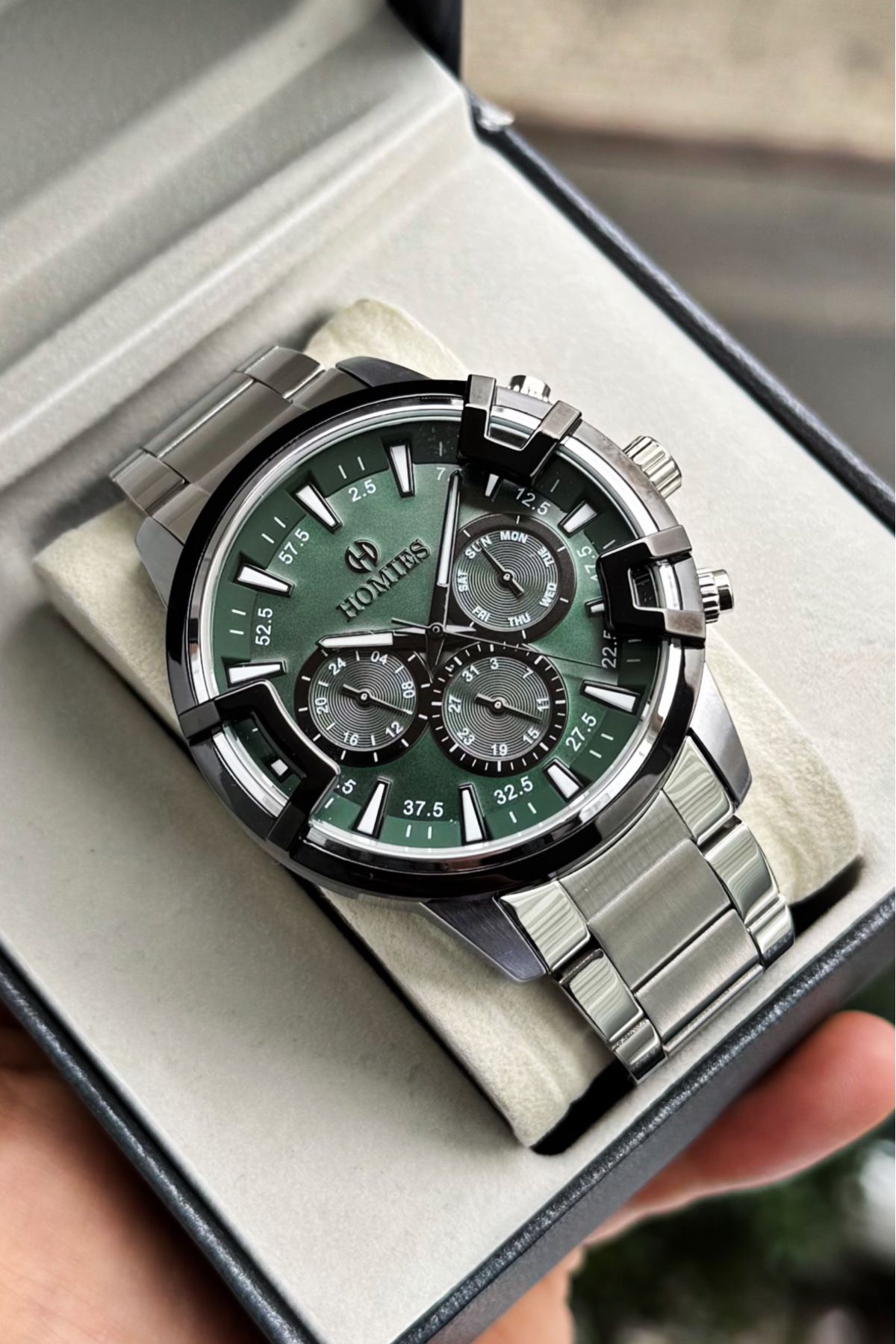 Homies ERKEK KOL SAATİ ORJİNAL 2 YIL GARANTİLİ HEDİYELİK KUTUSU VE BİLEKLİK HEDİYELİ.HMSJY7376 - Görsel 8